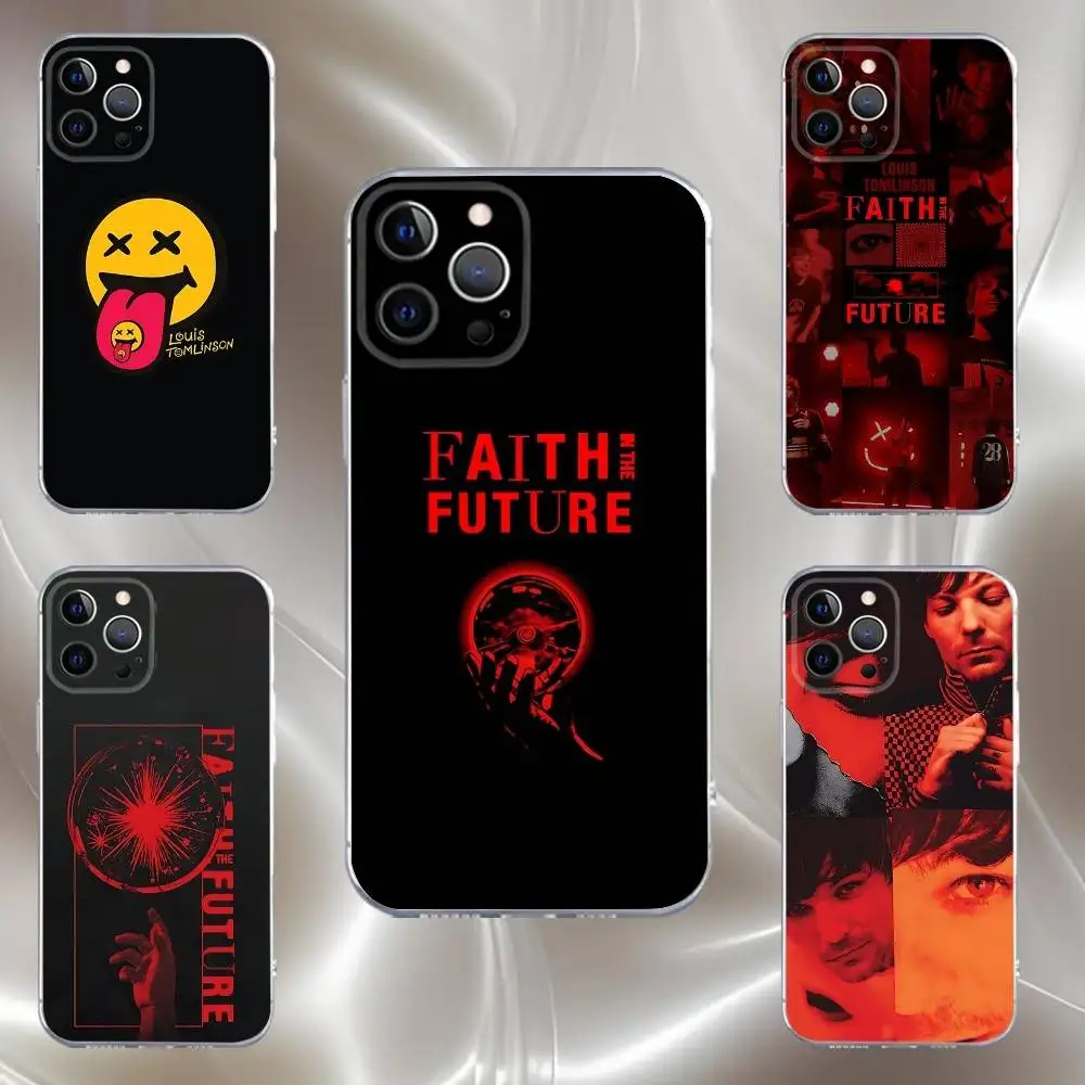 

Louis Faith T-Tomlinson Phone Case For iPhone 16,15,14,13,12,11 Pro,Max,Plus,X,XS,XR,SE,Mini Transparent Silicone Soft