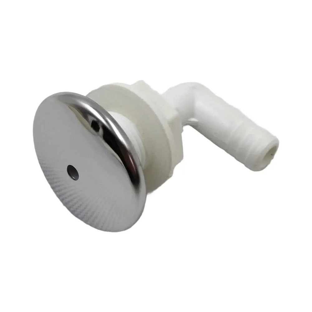 Bathtub SPA Bubble Nozzle Combining Stainless Steel Strength and PVC Resilience for Massage Tub Surf Tub Functionality
