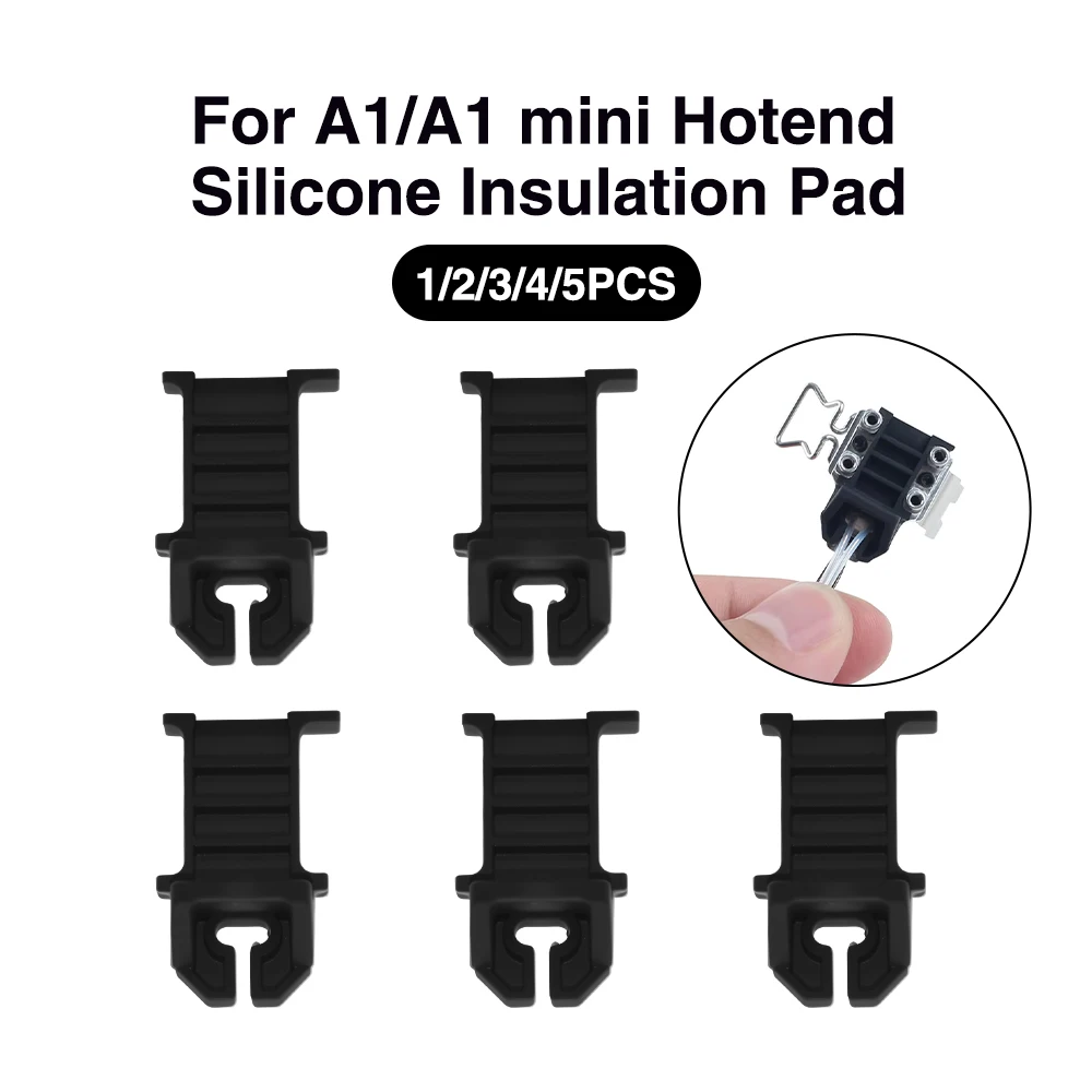 For Bamboo Lab A1/A1 mini Hotend Silicone Insulation Pad Hot End Silicone Protective Cover for Bamboolab A1/A1mini 3D Printer