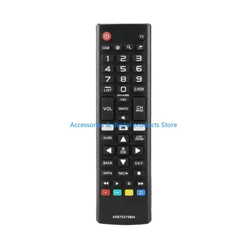 77JD Remote Control AKB75375604 For Multiple LCD TVs Controller ABS Construction And Easy Use Button