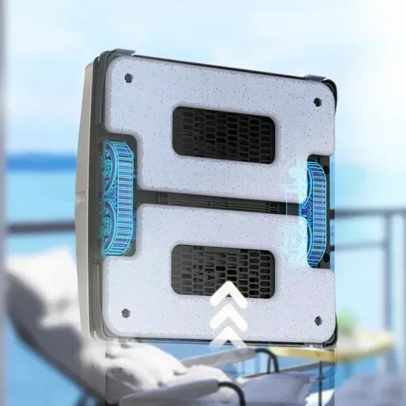 Original    HOBOT Fully Automatic Intelligent Remote Control Window Cleaning Robot S6PRO Double Cloth High-speed Vibration Windo