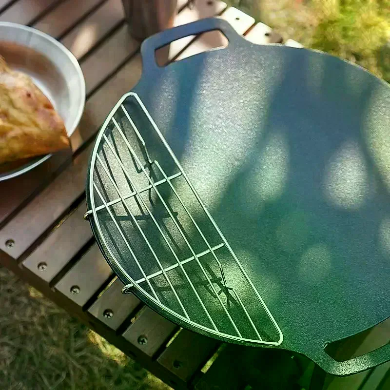 BBQ Stainless Steel High Temperature Grill Grat Baking Griddle Anti-scorch Grilling Mesh Steaming Rack For Camping Tools