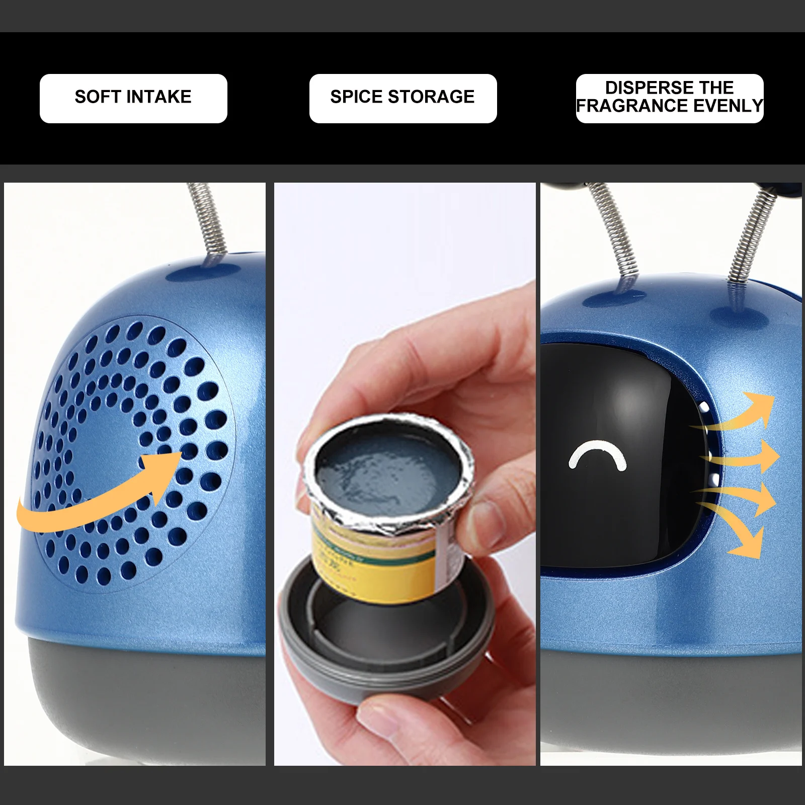 

1Set Car Robot Air Freshener Vibration Aromatherapy Diffuser Auto Decoration Car Perfume Air Freshener Accessories