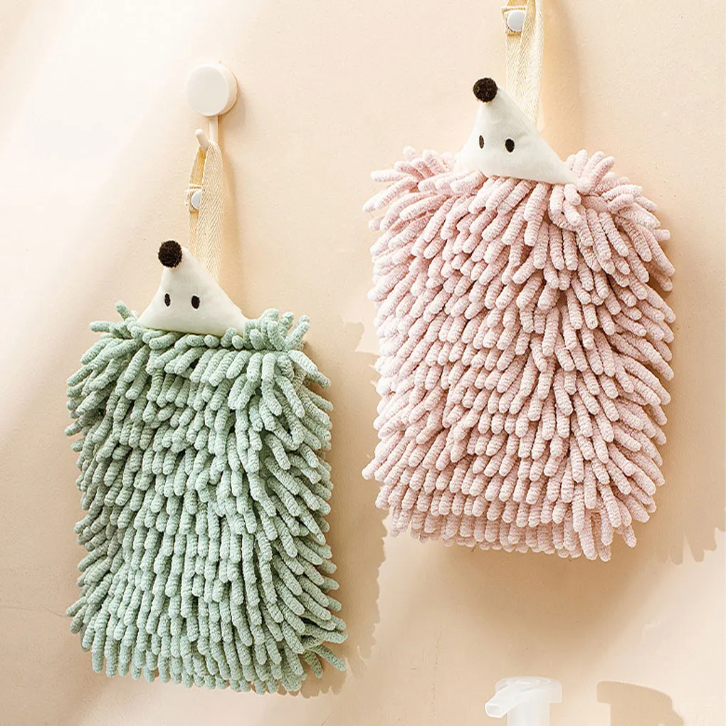 

Cleaning Cloth Can Be Hung Strong Water Absorption Buckle Hanging Rope Hanging Type Absorbent Towel