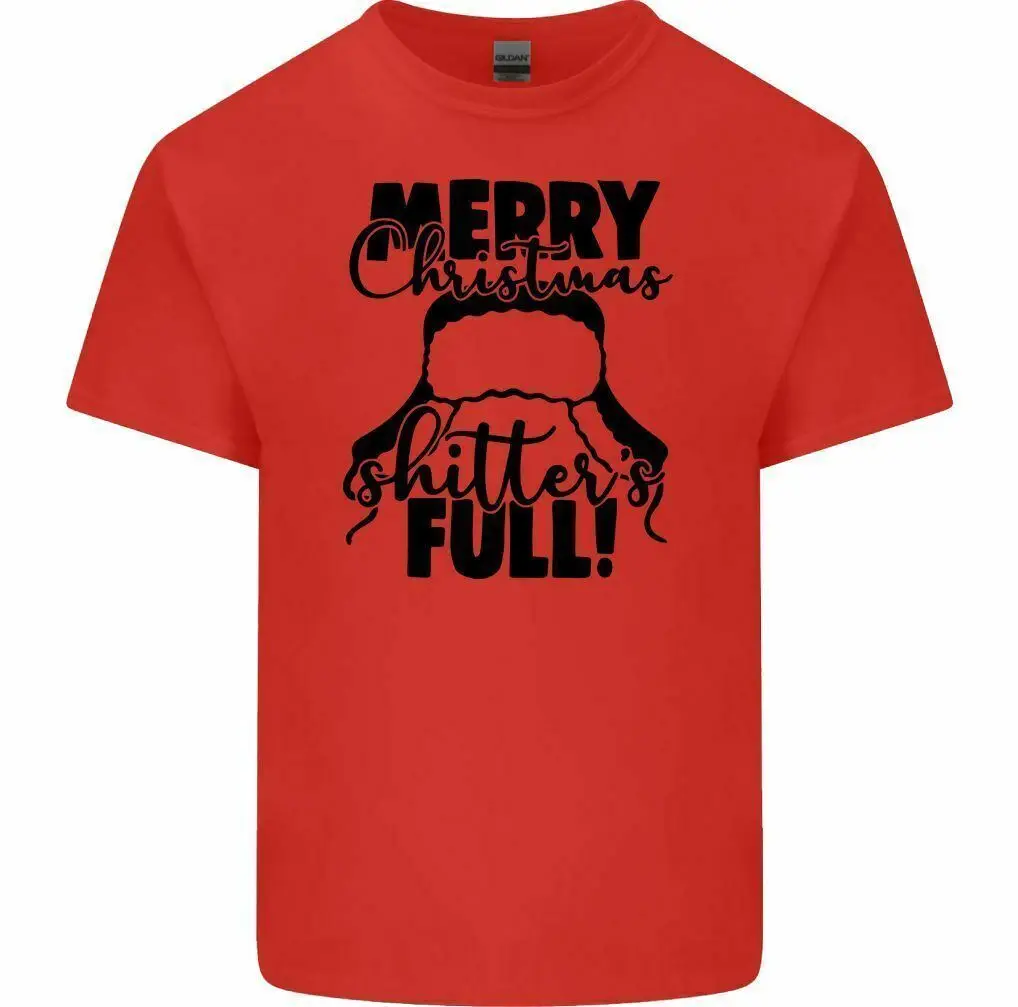 Merry Christmas Shitter's Full Mens Funny Griswold Family T-Shirt Xmas Gift