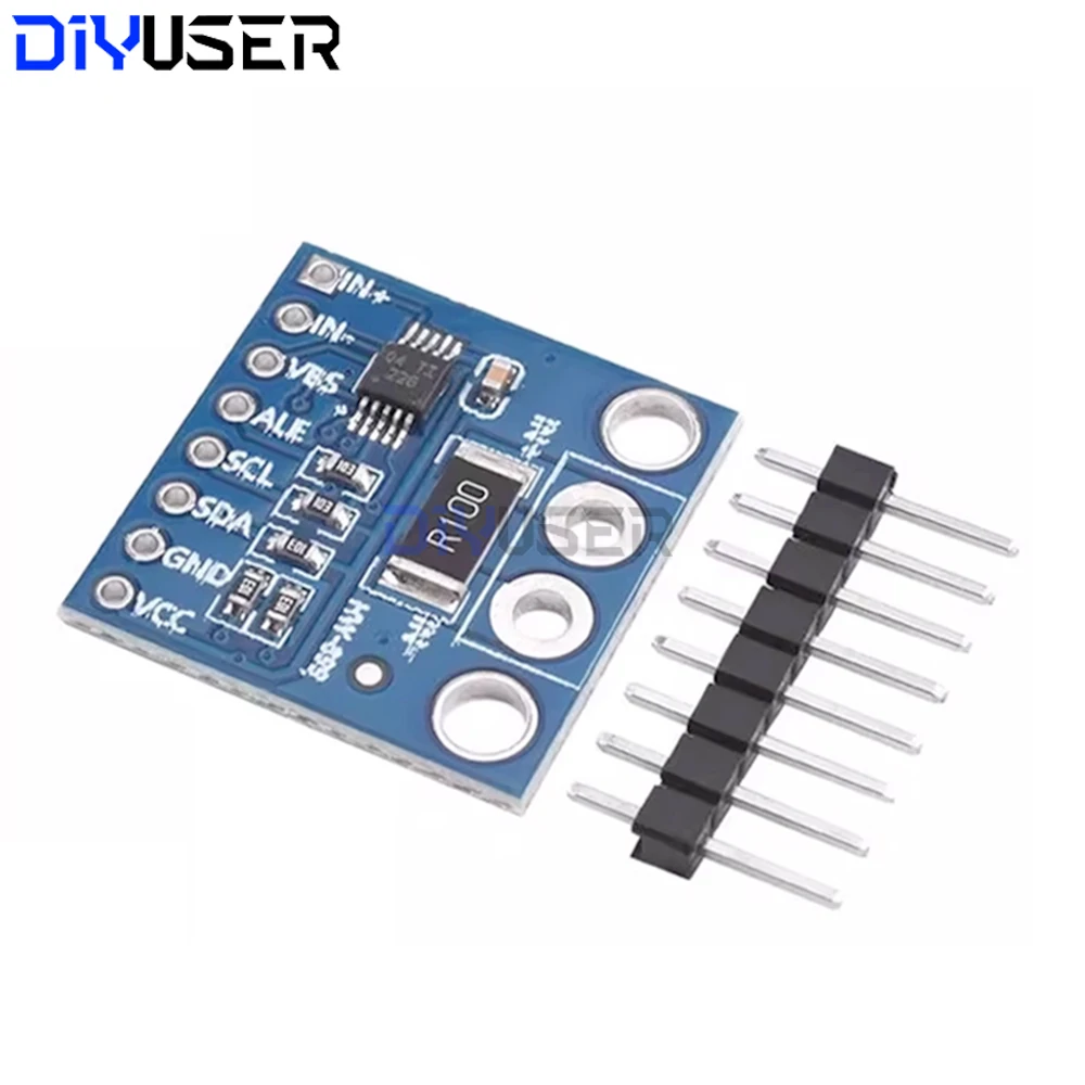 Imagen 3: Módulo de sensor de monitoreo de energía INA226, interfaz I2C bidireccional CJMCU-226 para Raspberry Pi, alta precisión, 2 uds.