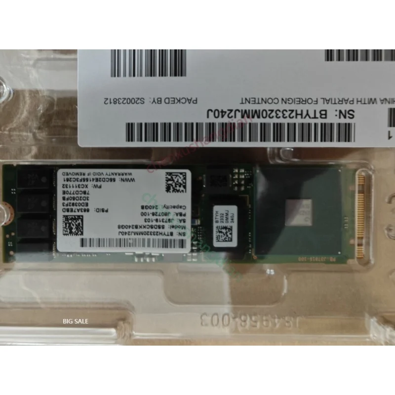 Nieuwe, VOOR Intel 240G m.2 sata-protocol harde schijf