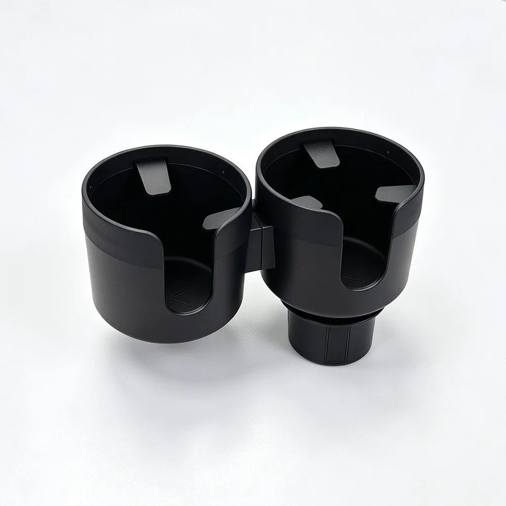 Dual Adapter Adjustable Base Car Cup Holder Expander Designed to Fit Large Cups and Bottles for Enhanced Vehicle Drink Storage