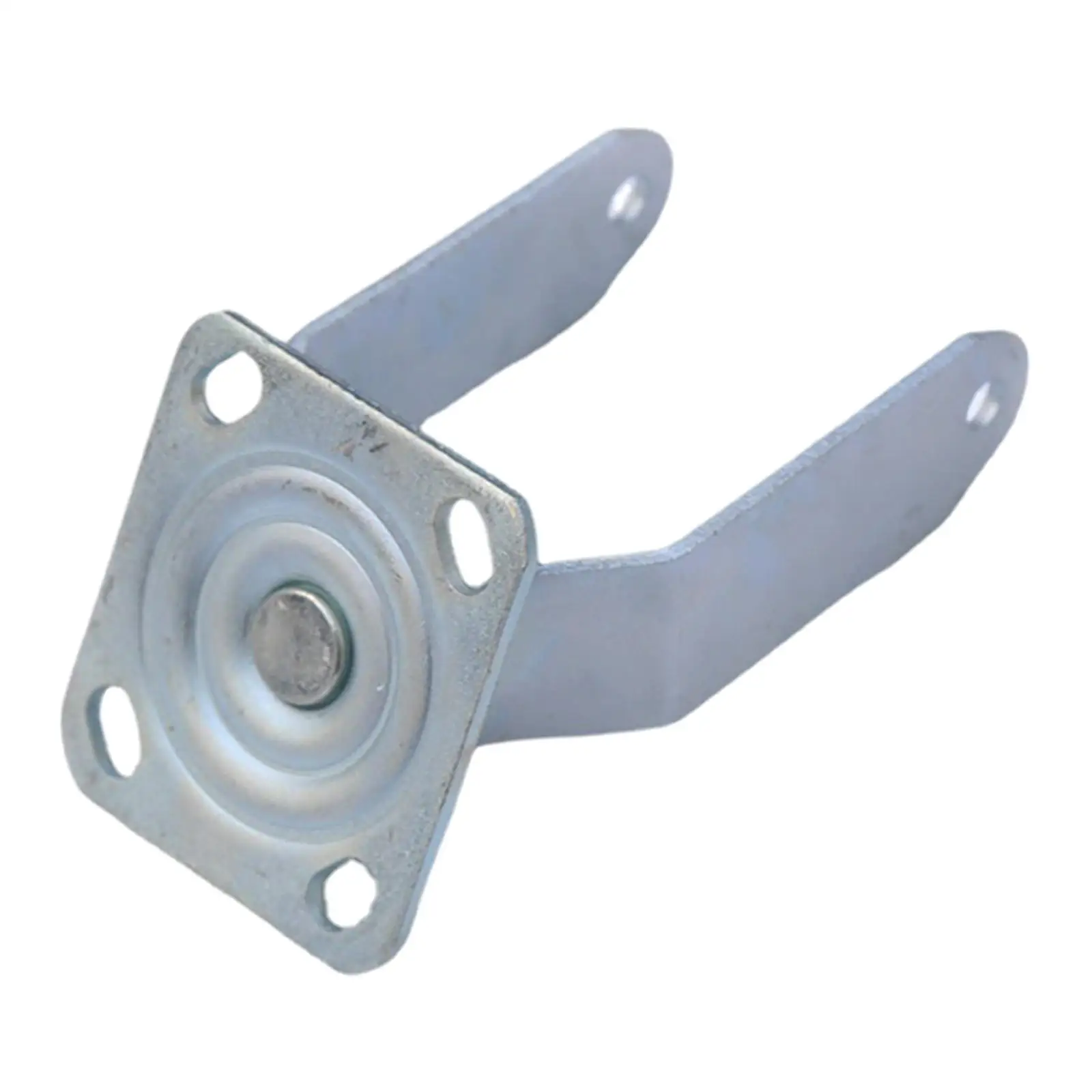 8 Inch Caster Wheel Bracket High Weight Bearing Steel Accessory for Outdoor Equipment Factory Use