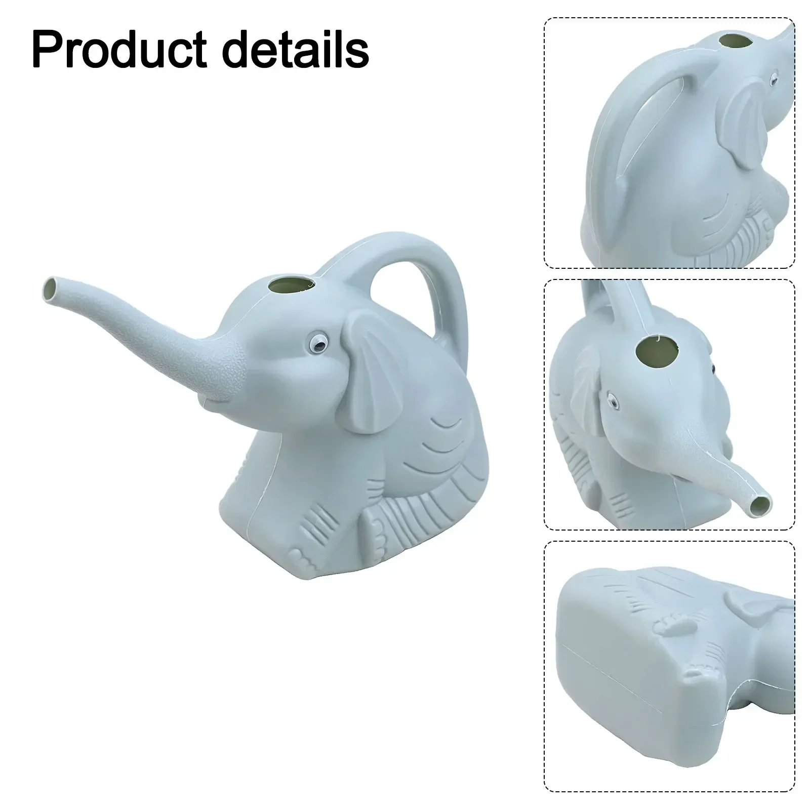 

Adorable Elephant Elephant Sprinkling Pot Animal Pattern Design Novelty Package Content Plant Watering Can Plants Plastic