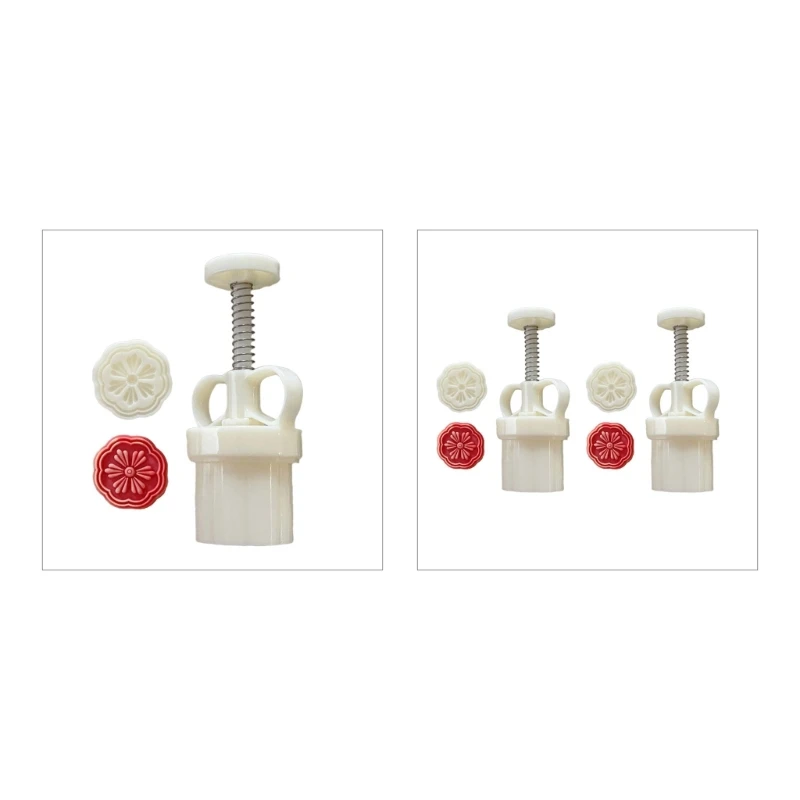

Durable Mung Bean Cake Press Baking Supply Flower Shaped Mooncake Making Moulds Drop shipping