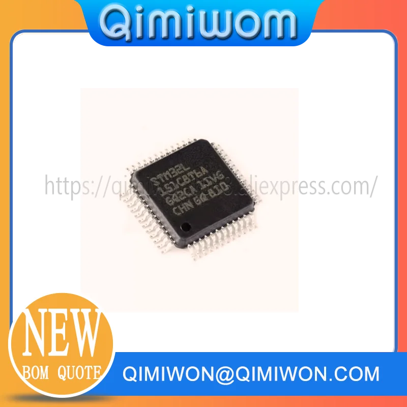 1pcs/lot STM32L151CBT6A  LQFP-48