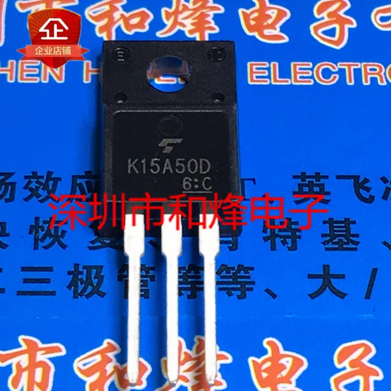 

Original 4PCS/ K15A50D TK15A50D TO-220F 15A 500V