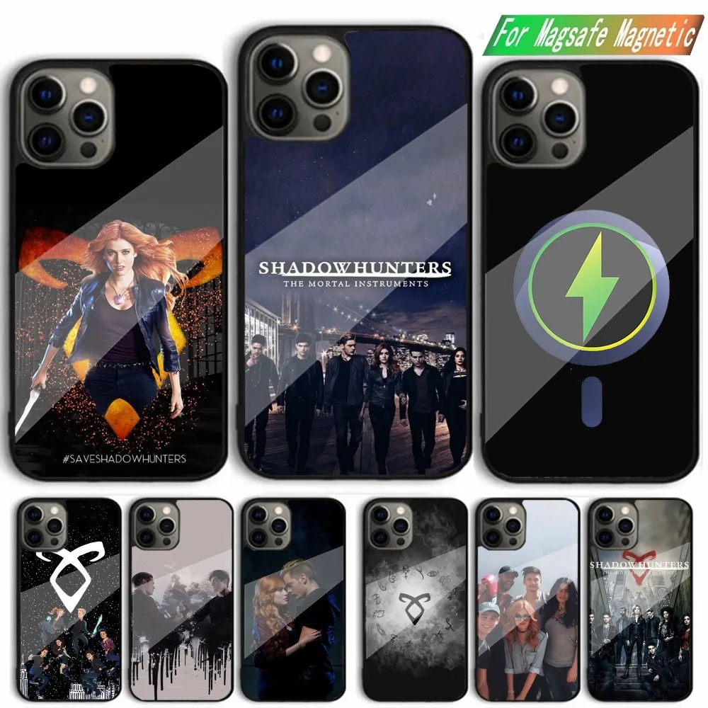 

TV Show S-Shadowhunters Phone Case For iPhone 15,14,13,12,11,Plus,Pro,Max Mini Magsafe Magnetic Wireless Charging