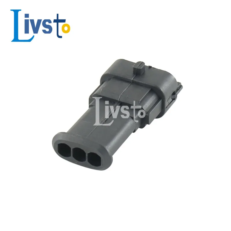 3 Pin Waterproof Auto Connector Common Rail Diesel Injection Pump Socket Pressure Crankshaft Position Sensor Plug For Boschs image 6