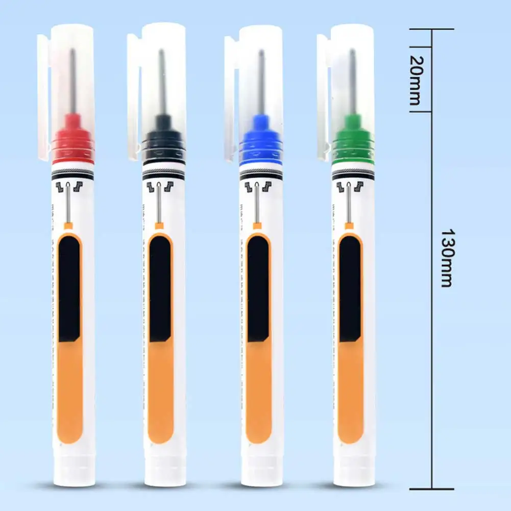 For Oil-Based Marking Pen for Woodworking Tiles with 13x1mm Ultra-Fine Tip and Ergonomic Grip for Extended Use