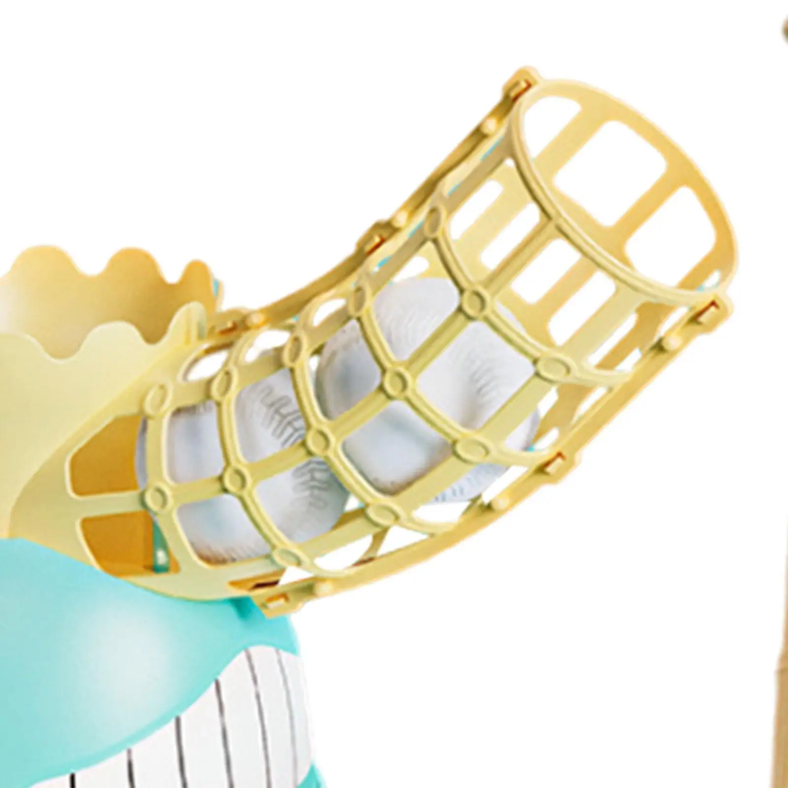 Baseball Pitch Launcher for Kids with Bat and 6 Balls for Batting Practice Play