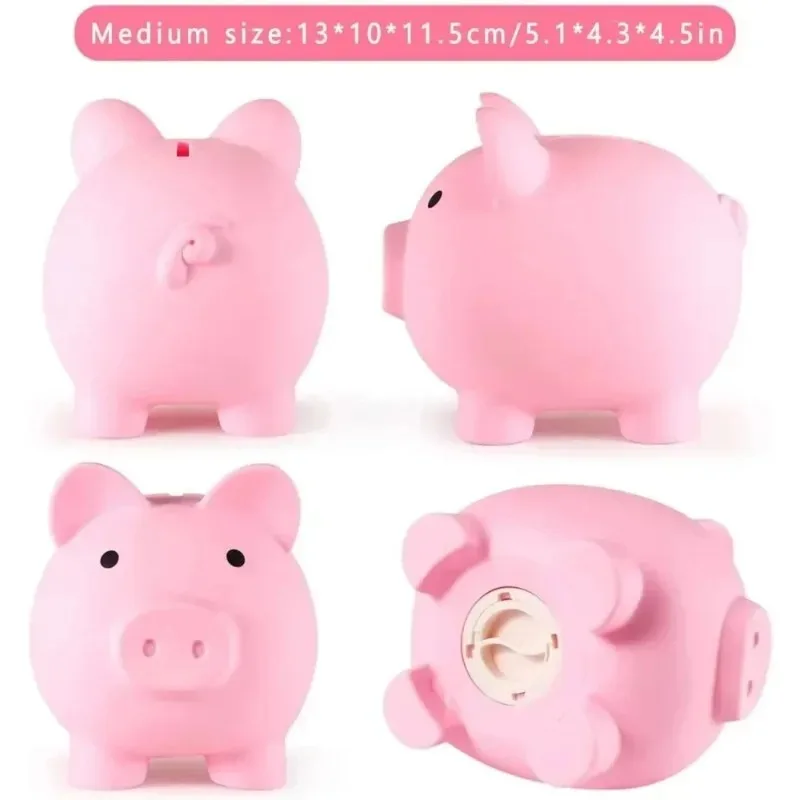 The Best Gift for Family and Friends in Pink New 1PCS Pig Shaped Piggy Bank - Beautiful Piggy Bank - Souvenir Decoration