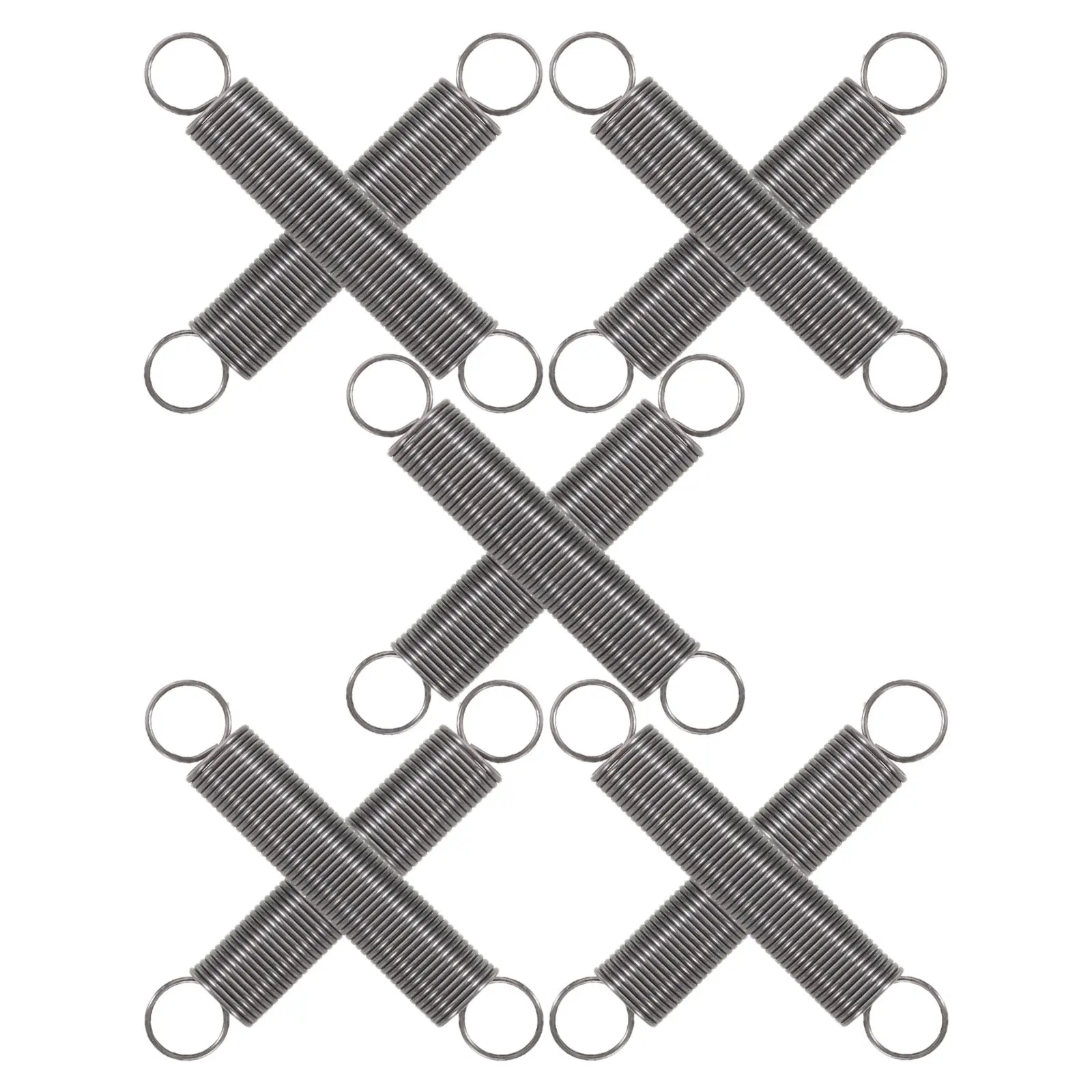 

10Pcs Corrosion Resistant Stainless Steel Compression Springs 1Mm X 8Mm X 25Mm for Thermal Printer Feed Mechanisms Agricultural