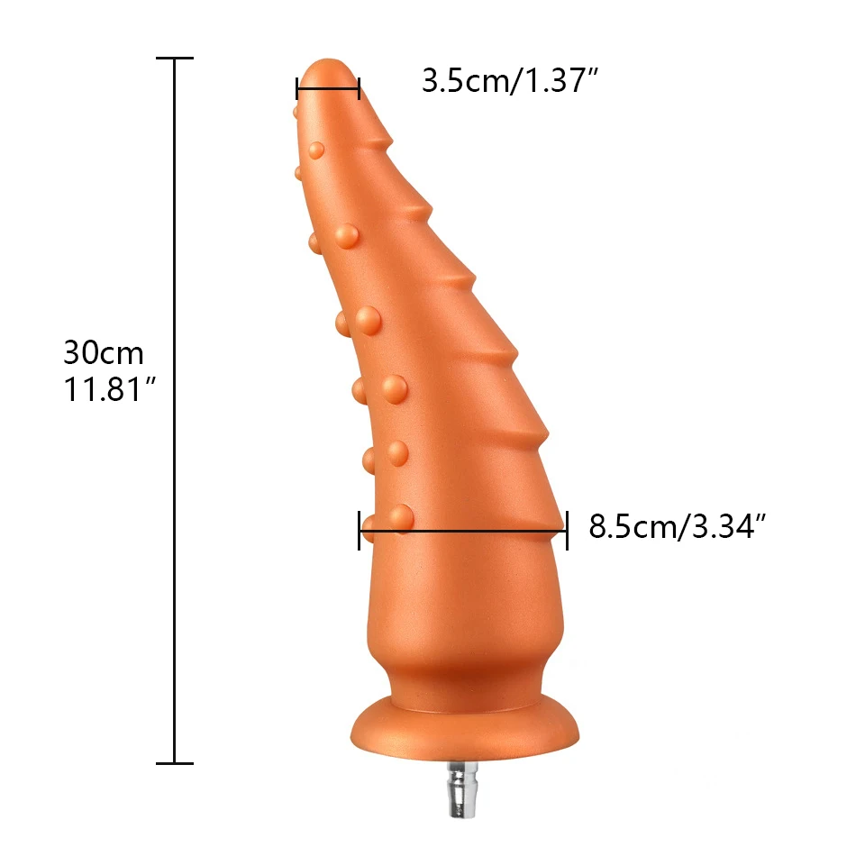 ROUGH BEAST Sex Machine Dildo Attachment for Vac-U-Lock Masturbation Machine Silicone Anal Plug Stimulation Erotic Adult Product