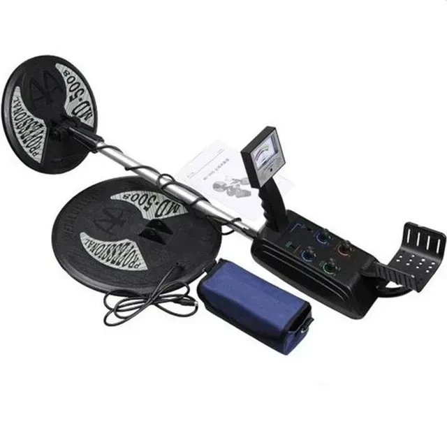 Factory Direct MD5008 Double Probe Disk Search High ROHS Certified Plastic Gold Silver Copper Underground Metal Detector