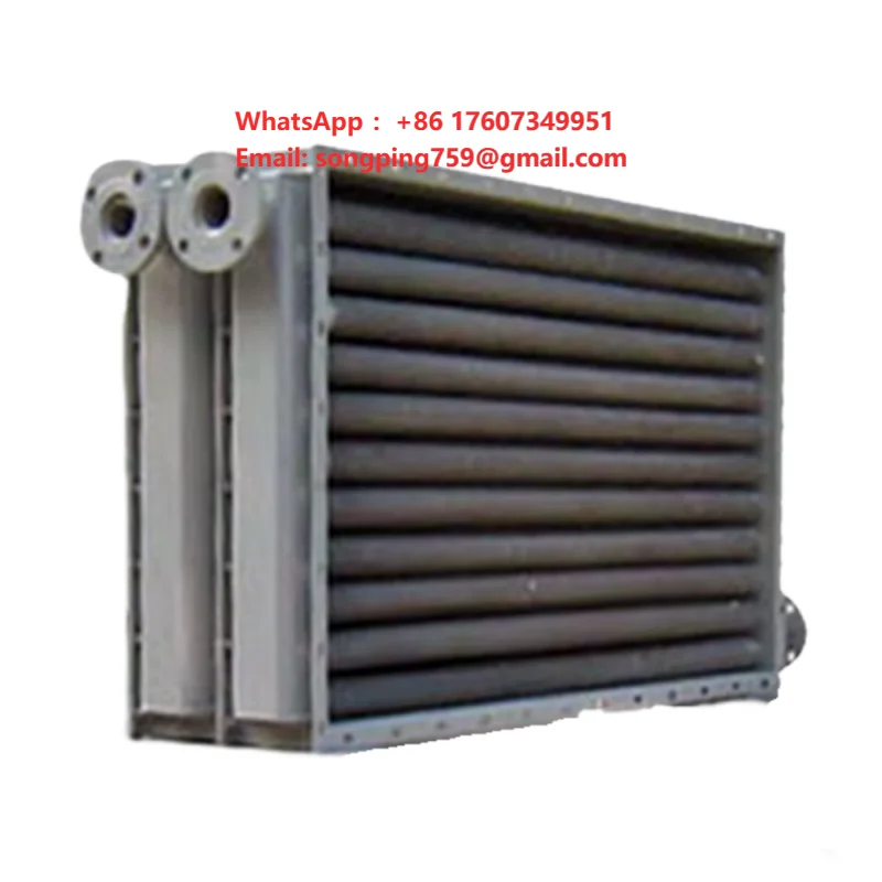 Stainless Steel Finned Radiator for Water Cooled Electric Motor Marine Salt Spray Resistant