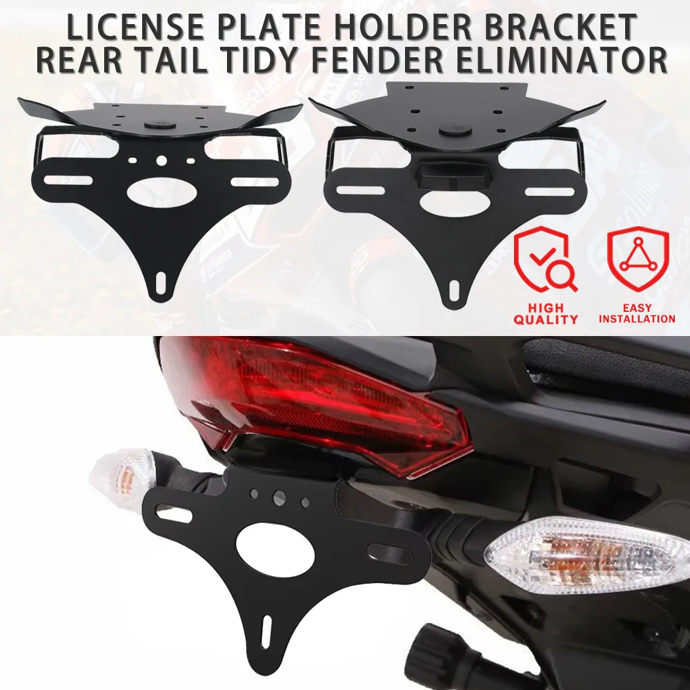 

Для Ducati Multistrada 1200/1200S 2010 2011 2012 2013 2014 держатель номерного знака мотоцикла задний хвост аккуратное крыло комплект для устранения