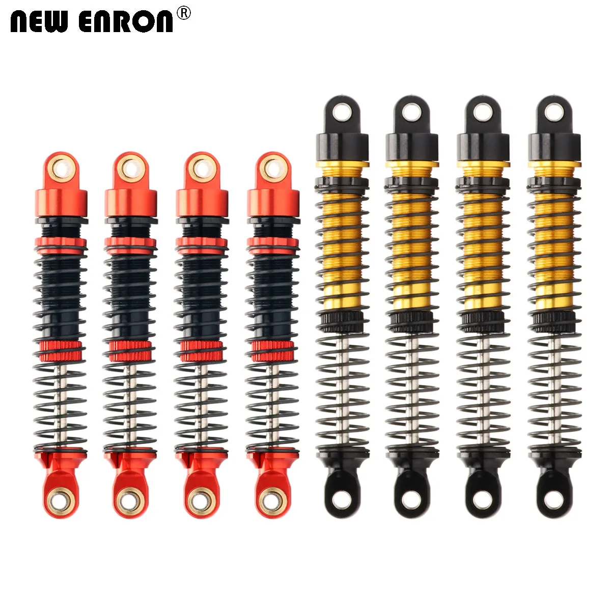 NEUE ENRON Aluminium Legierung CNC 53/59/65/71/77mm Stoßdämpfer Dämpfer Für RC 1/24 1/18 1/16 1/12 Crawler AXIAL TRAXXAS ARRMA HPI
