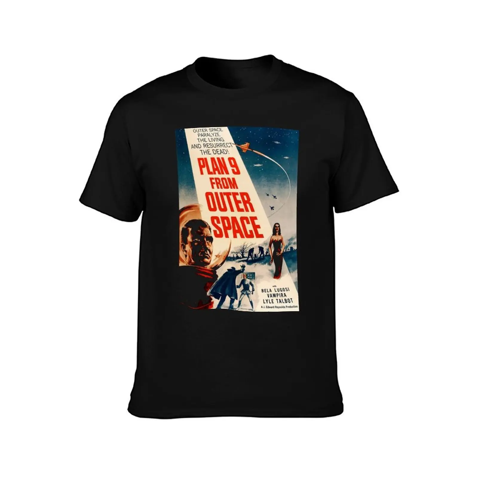Grindhouse Lounge presents: Plan 9 From Outer Space T-Shirt Sun Protective Outdoor Tee Top T-Shirt