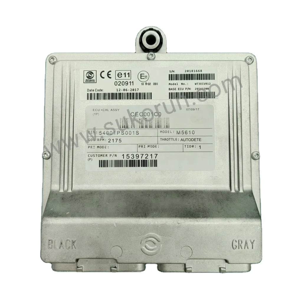 

Блок управления трансмиссией (TCU) WT3ECU912 29543300 для Allison 3000 Hs Tcm 29541227 29561675 29543300 в наличии