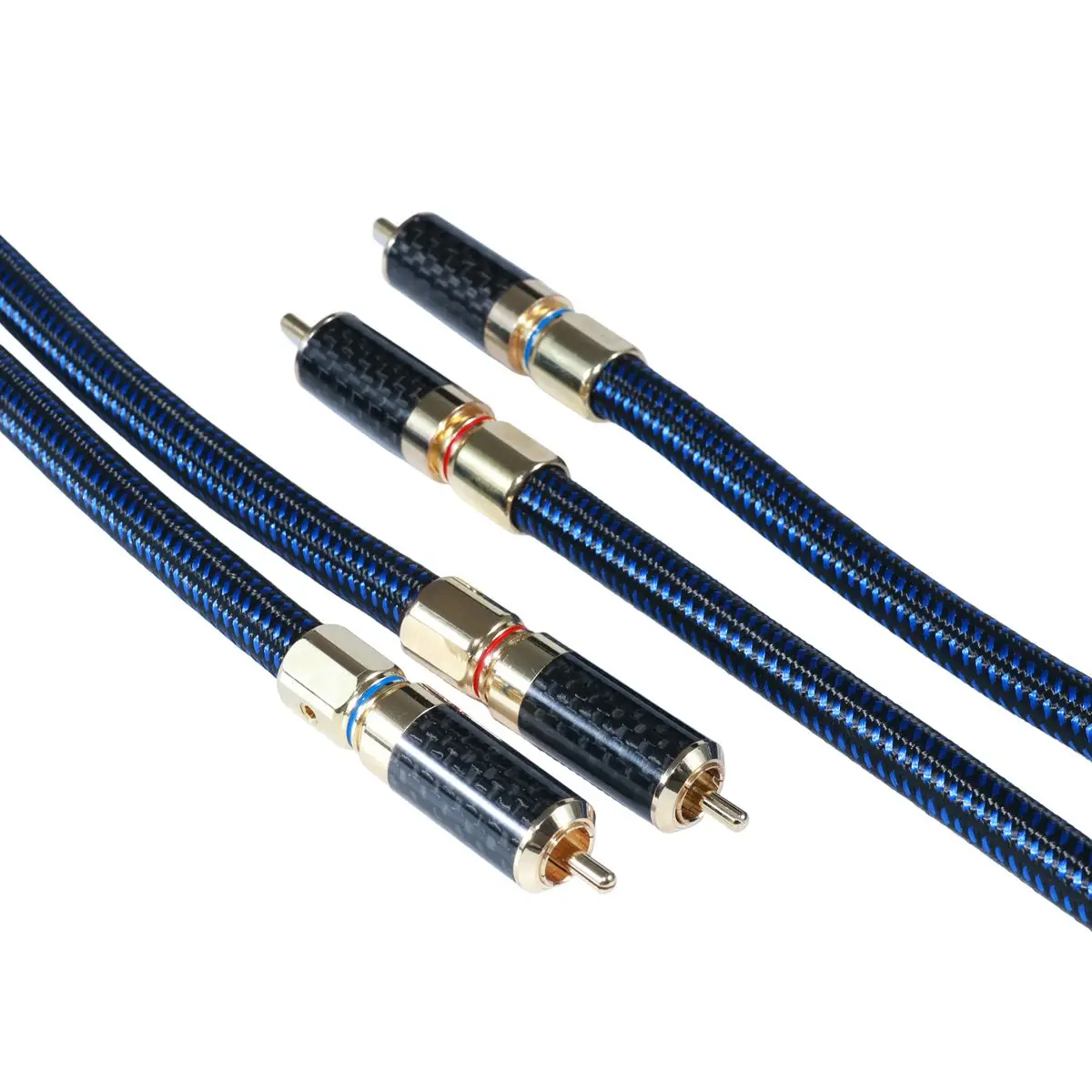 A Pair Furutech DAS-4.1 Flagship Interconnect Cable Alpha OCC-DUCC Ultra Crystallized High Purity Copper HiFi Audio Line