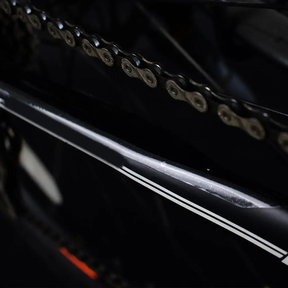Fahrrad Kettenstrebe Schutzfolie Kettenaufkleber Rahmenschutzaufkleber Klare Mountainbike Straße Anti-Kratz-Schutzfolie – Detail 14