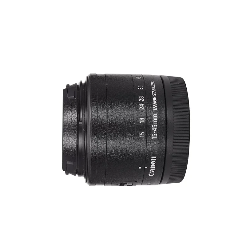 스크래치 방지 카메라 렌즈 스티커 필름 키트, 캐논 EFM 18-150 18-150mm EF-M 15-45mm 장식 보호 스킨 코트 랩