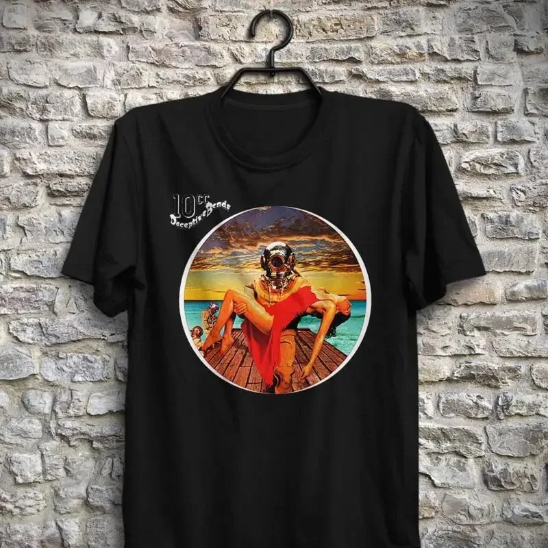 Men's Cotton S 5 XL T shirt 10cc Deceptive Bends Eric Stewart