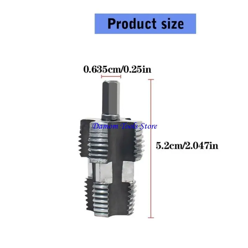 57be Electric Drill Compatible PVC Pipe Lideer PVC Pvc Maker Maker Tool Пластиковая труба