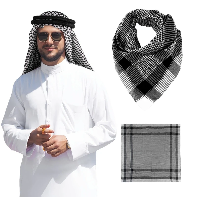 

2026 New Multi Functional Polyester Scarf Shawl for Daily Use Special Event Lightweight Headscarf Breathable Traditional