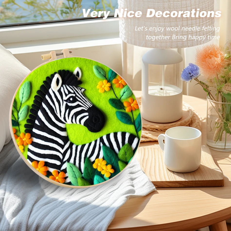 CHENISTORY ゼブラウール絵画キット モダンクラフト - Art Craft Zebra のレビューと価格