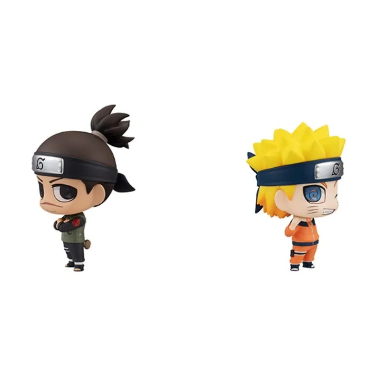 In Stock Original Genuine MegaHouse Naruto Uzumaki Umino Iruka Authentic Collection Model Animation Character Toy 6cm