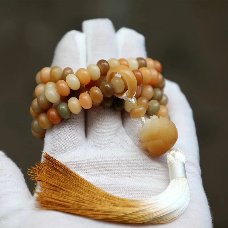 9*6 Multi-Colored Root With Multiple Strands / Women'S Bodhi Bead Bracelet