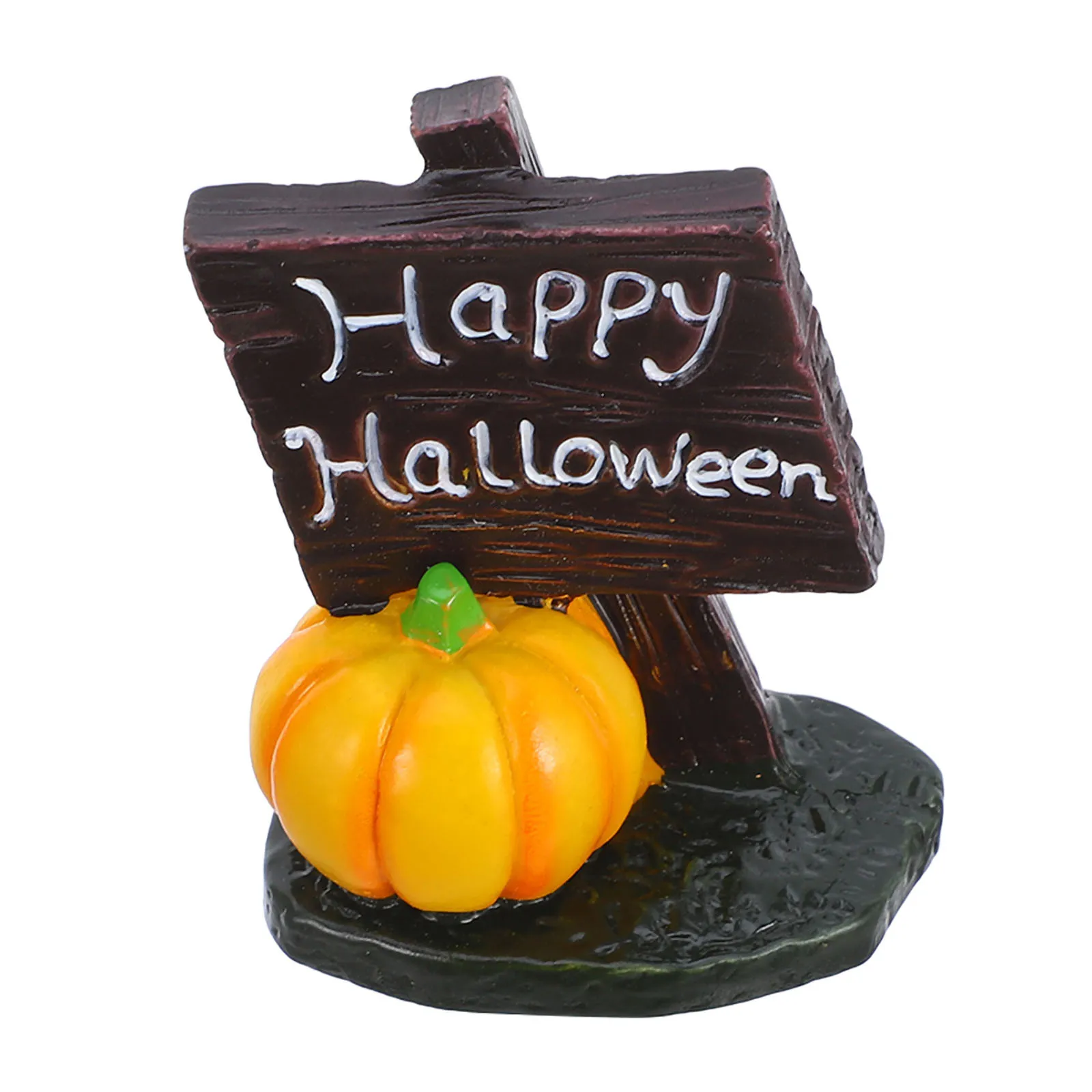 

Resin Ornaments Halloween Miniatures for Crafts Spooky Home Decor Accents Unique Table Display Village Accessories