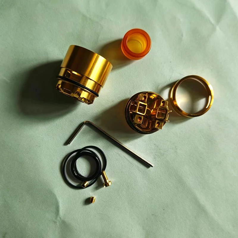 Reload X RDA 304SS 24mm Rebuildable Tank bf Squonk Pin 810 ULTEM Drip Tip Decorative Spare Part - view 2