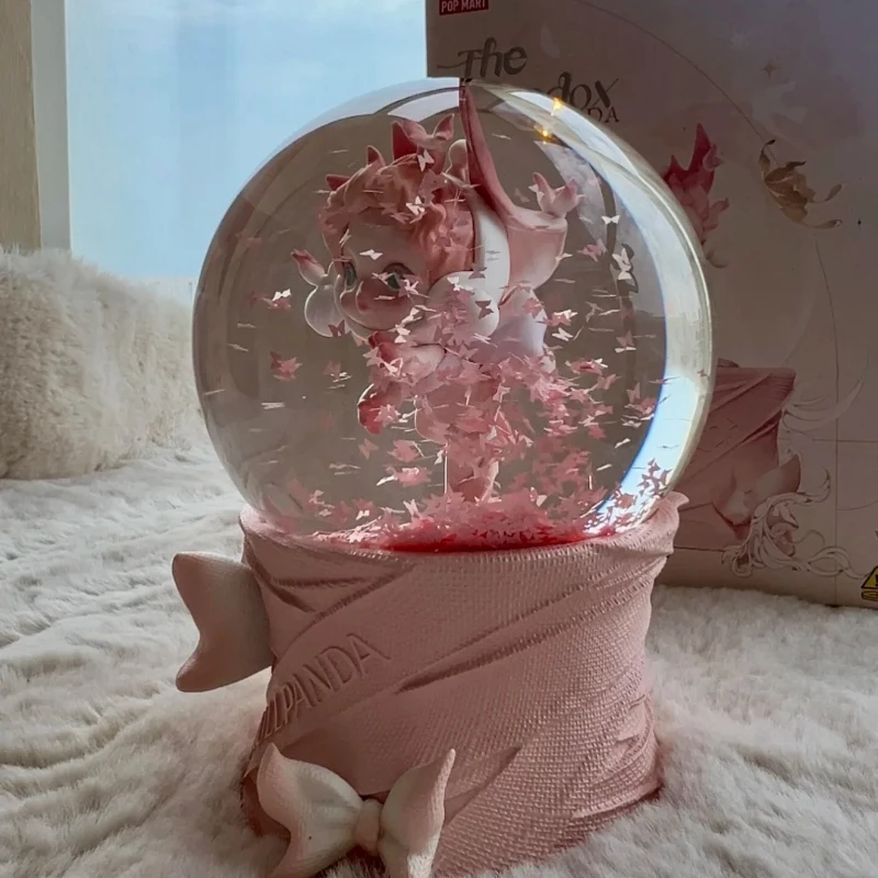 

POPMART SKULLPANDA Advance and Retreat Door Series Crystal Ball Home Accessories xmas Gifts Surprise trendy toys Decorative