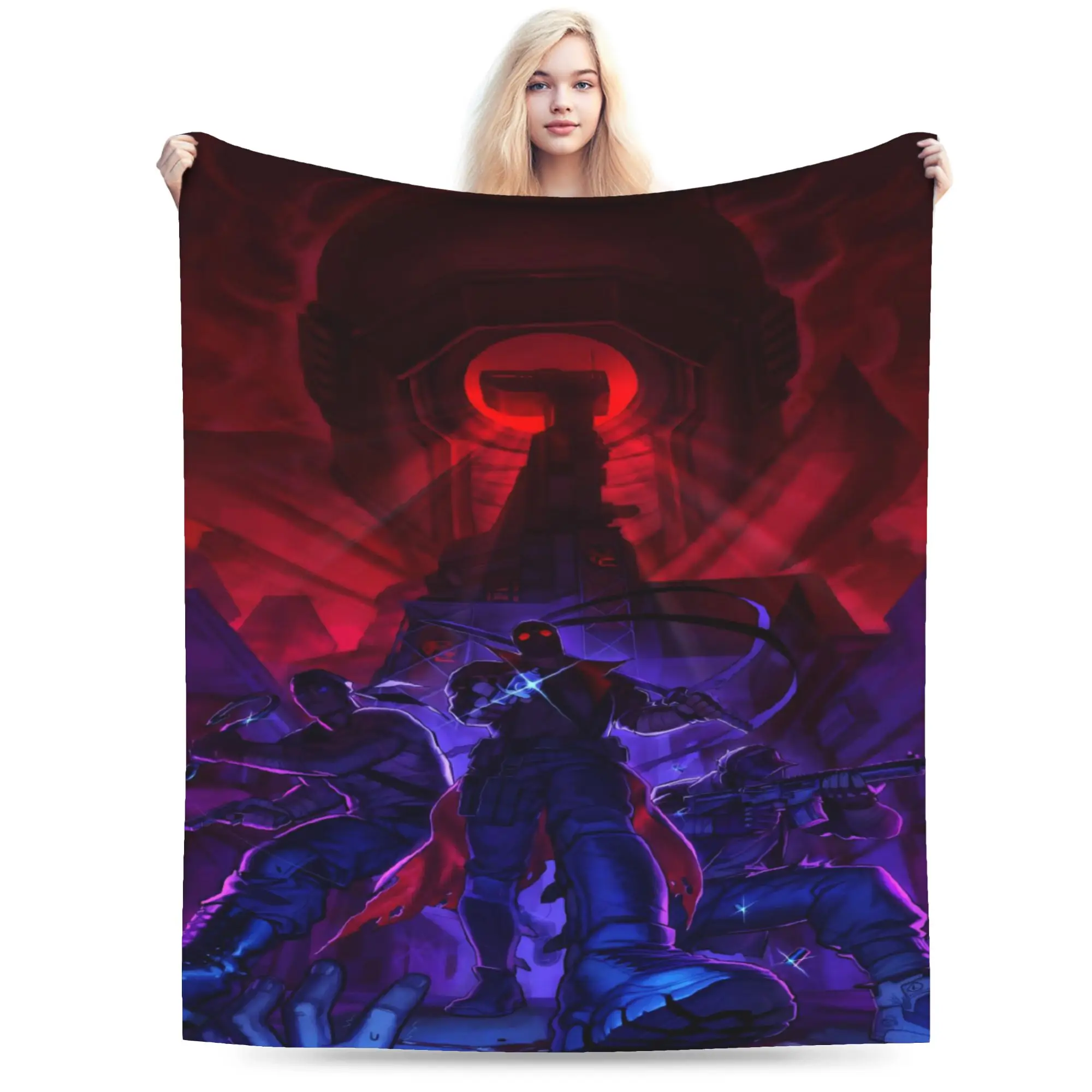 MADNESS COMBAT Hank Blankets Ultra-Soft Fleece Healing Gift  Throw Blankets Plush Thin Quilt