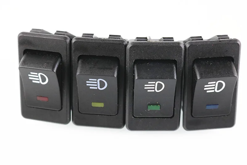 KCD4 Rocker Switch ON-OFF 2 Position 4 Pins LED 12V 35A Automobil Umrüstung Nebel Lampe Schalter mit licht Rocker Schalter