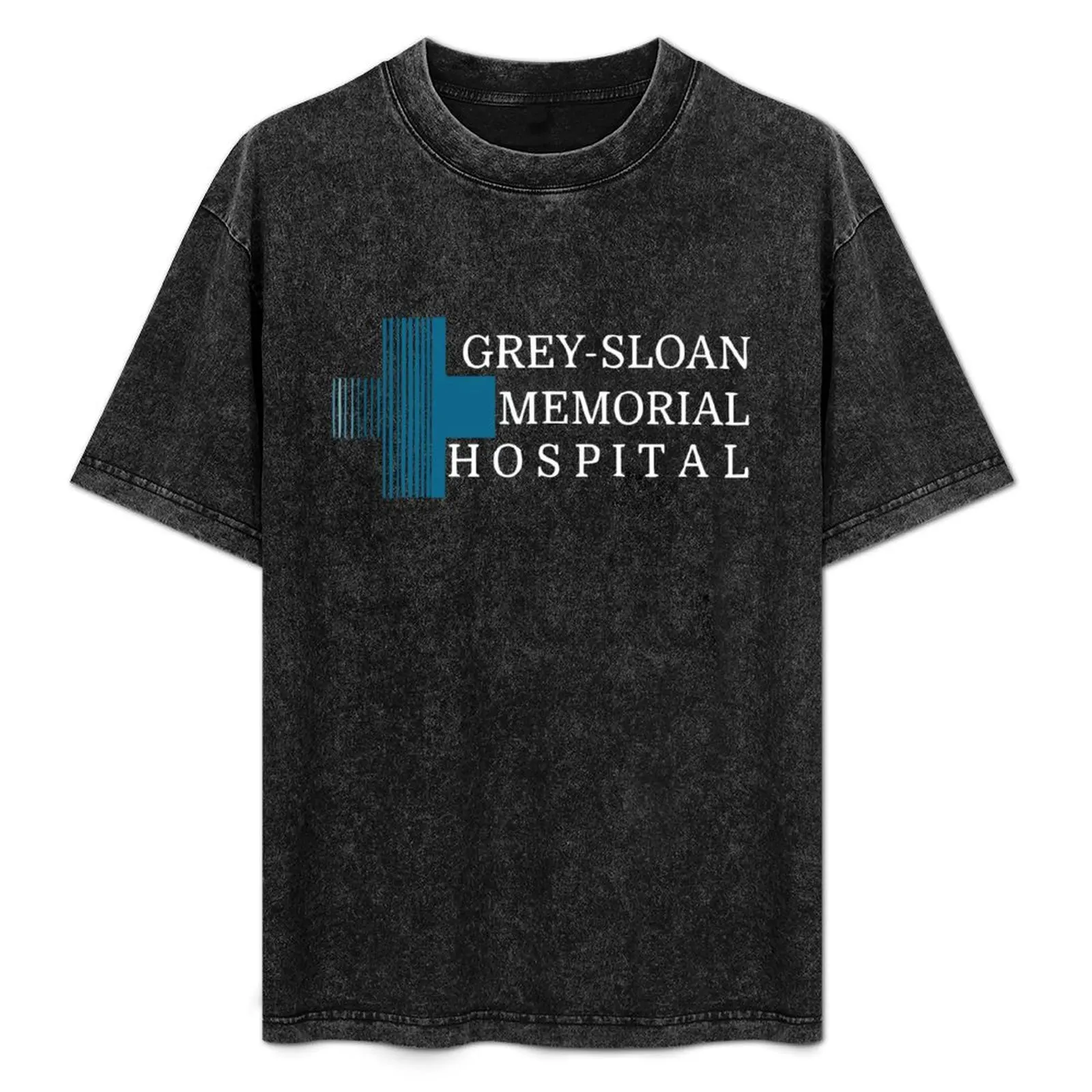 Grey Sloan Memorial Hospital T-Shirt summer top blanks shirts graphic tee mens t shirts top quality