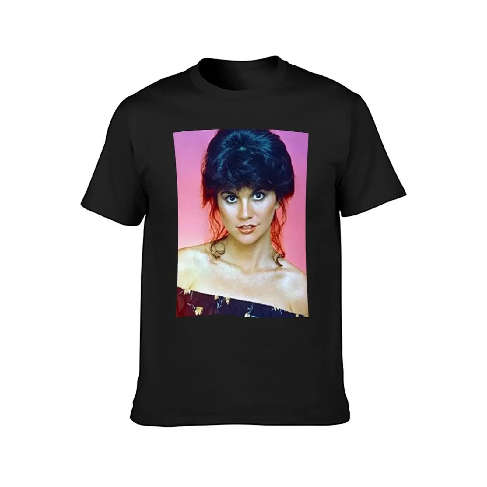 Linda Ronstadt Beautiful Memories T-Shirt summer clothes graphic tee shirt sweat Men's cotton t-shirt