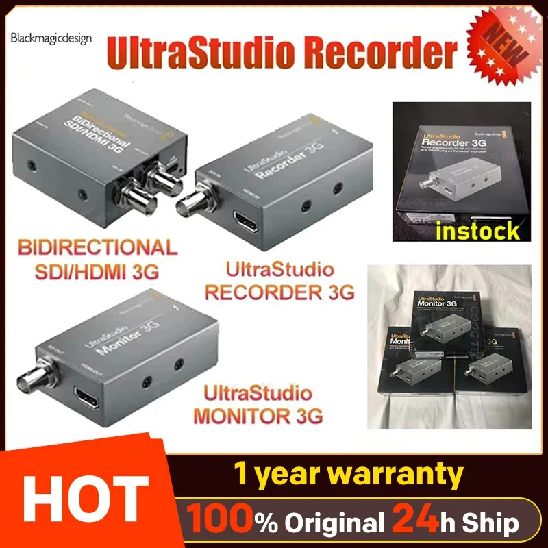 Blackmagic Design BDM UltraStudio Recorder /Monitor/ Micro Converter Bidirectional SDI/HDMI 3G