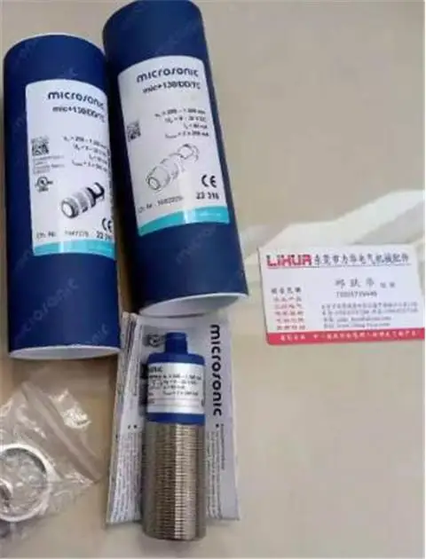 Sensor microsônico MIC+25 35 130 340 600 DD Tciutc e Tc Nuocha