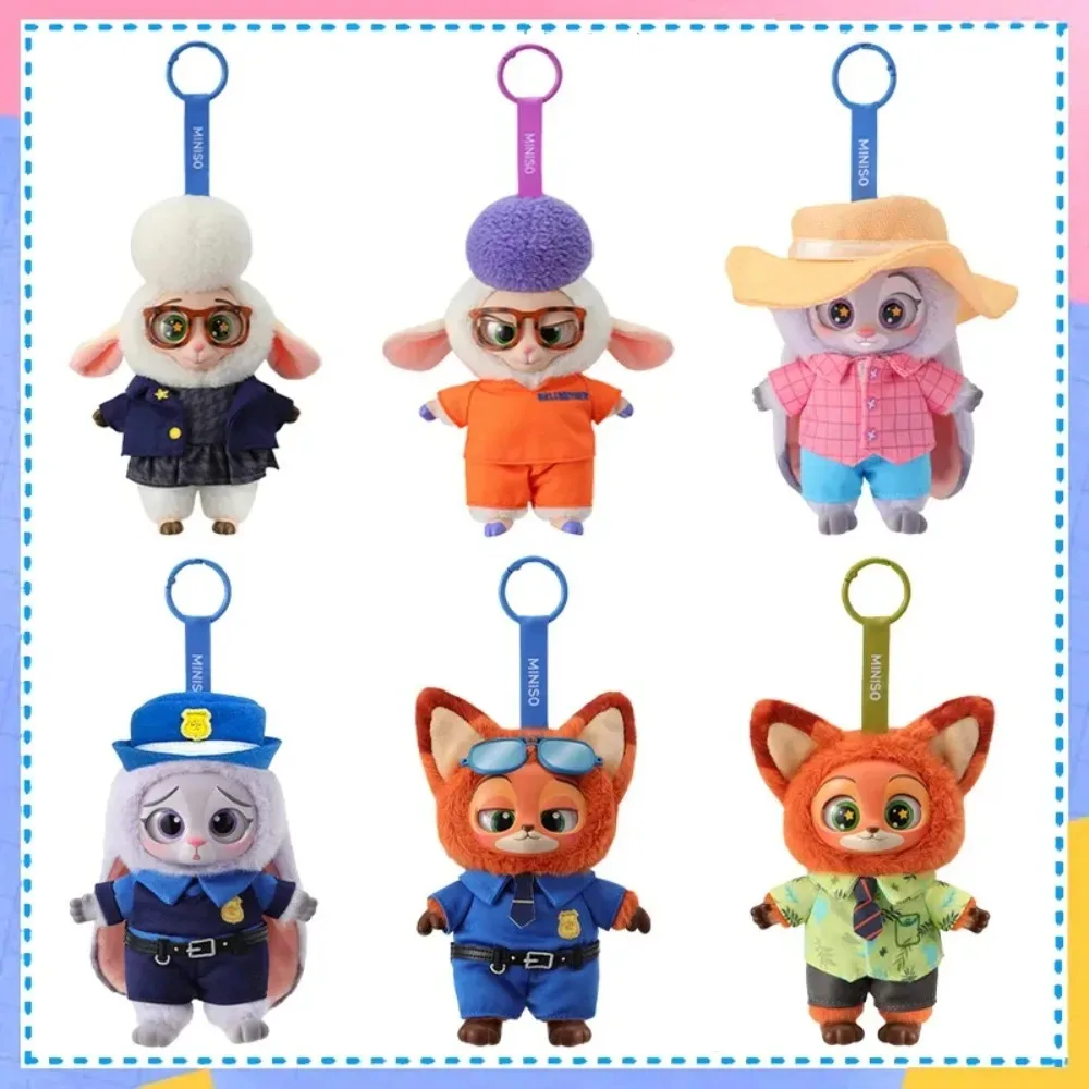 Disney Zootopia Blind Box Judy Nick Enamel Blind Box THE MOVIE REVO SERIES ZOOTOPIA BY JUDY HOPP Action Figure