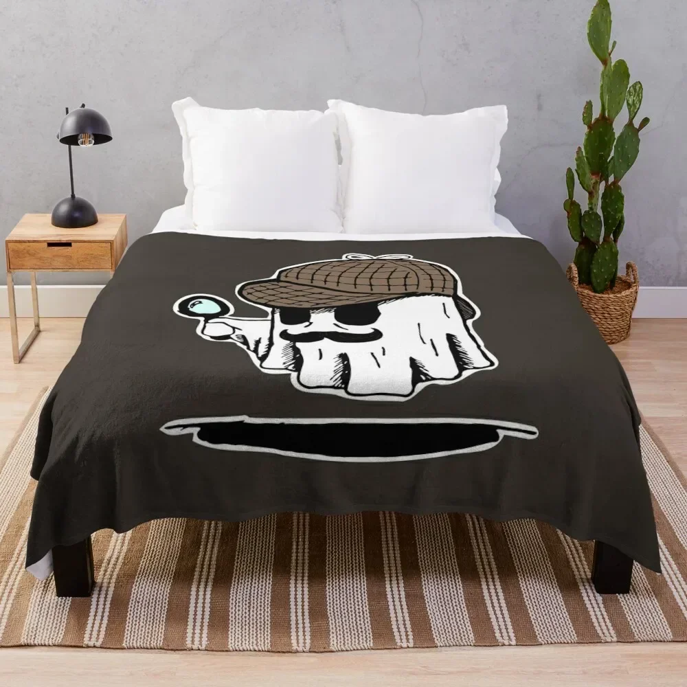 

Detective Spook'em Throw Blanket Retros Blankets Sofas Of Decoration valentine gift ideas Blankets